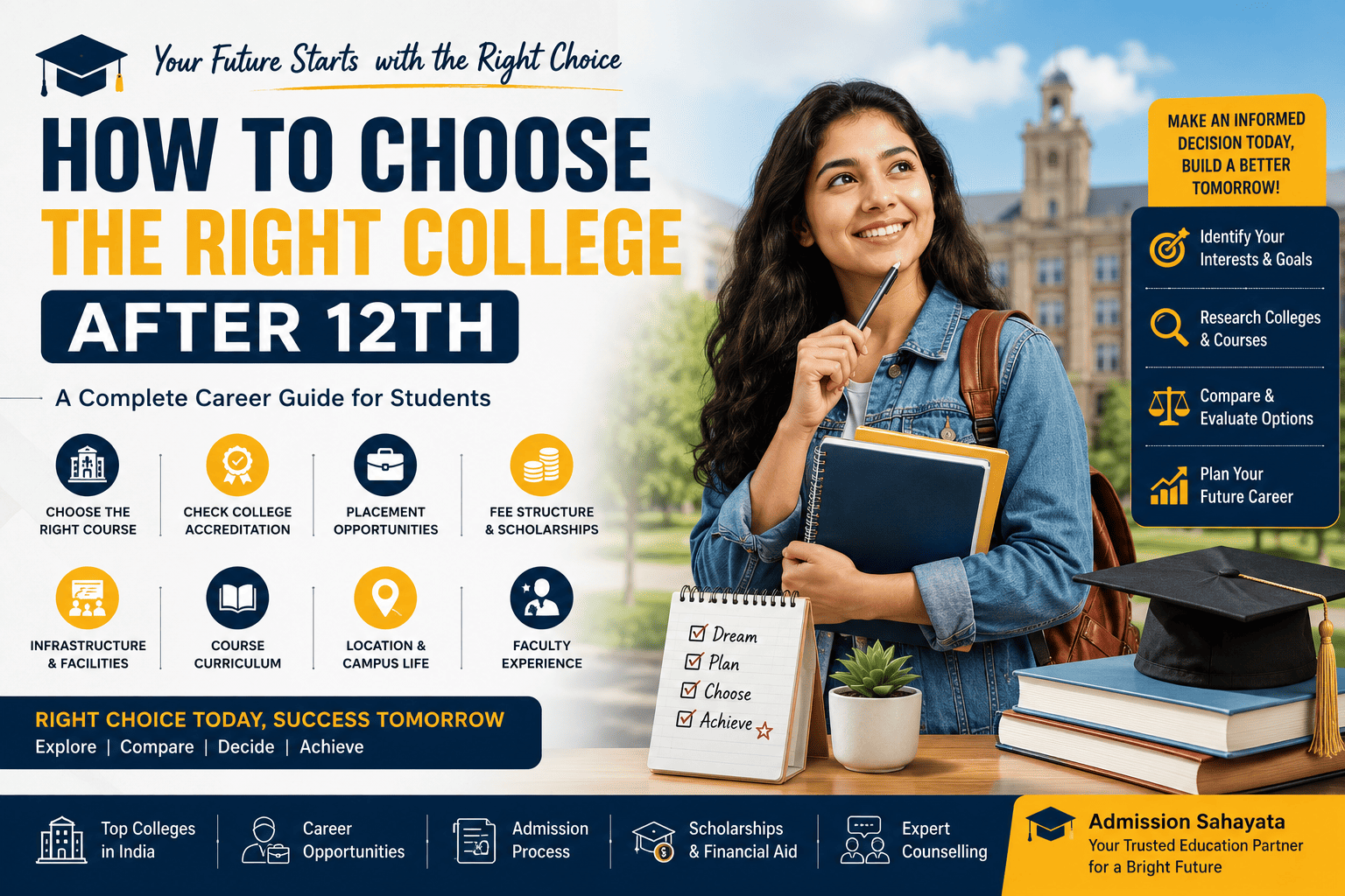 How To Choose The Right College After 12th